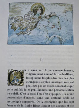 Les Sept Femmes de Barbe-Bleue et Autres Contes Merveilleux. Illustrations en couleurs de G.-A. MOSSA.. FRANCE, Anatole - MOSSA, Gustav-Adolf Ill.