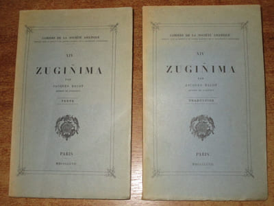 Zuginima : texte et traduction (2 volumes).