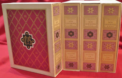 L'Ingénieux Hidalgo Don Quichotte de la Manche. Illustations de Henry Lemarié (4 volumes).