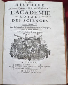 Histoire de l'Académie Royale des Sciences Année MDCCV. Avec les Mémoires de Mathématiques & de Physique pour la même Année. Tirés des Registres de cette Académie. Année 1705