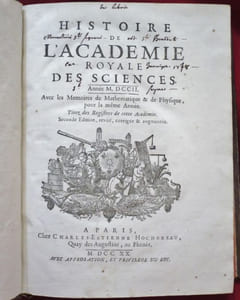 Histoire de l'Académie Royale des Sciences Année M.DCCII. Avec les Mémoires de Mathematique & de Physique, pour la même Année. Tirez des Registres de cette Académie. Seconde Edition, revuë, corrigée et augmentée. Année 1702.