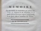 Mémoires sur les Sujets proposés pour le Prix de l'Académie Royale de Chirurgie. Depuis l'année 1759 jusqu'en 1774. Tome IV, Seconde Partie,(vendu ...