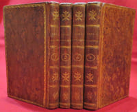 Odes d'ANACREON, Traduites en François (français), Avec le texte grec, la version latine, des notes critiques, et un discours sur la musique grecque ; par J.B. GAIL, Professeur de Littérature Grecque au Collège de France. Nouvelle Edition, ornée d'estampes, et d'odes grecques mises en musique par Méhul et Chérubin (4 volumes).