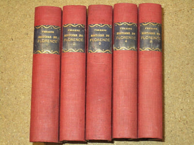Histoire de Florence (9 volumes).