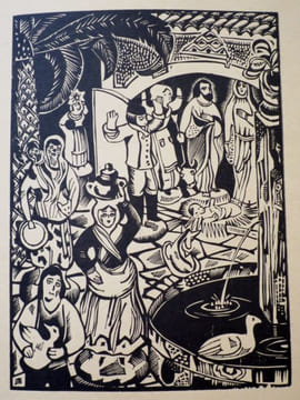 Les Santons de Soleil dans les Crèches d'Hiver. Bois de Jean Chièze.. VARILLE Mathieu - Chièze, Jean.