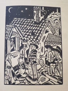 Les Santons de Soleil dans les Crèches d'Hiver. Bois de Jean Chièze.. VARILLE Mathieu - Chièze, Jean.