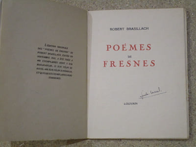 Poèmes de Fresnes.