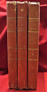 Lettres d'Héloïse et d'Abailard (Abélard); Edition ornée de huit Figures gravées par les meilleurs Artistes de Paris, d'après les dessins et sous la direction de MOREAU le jeune (3 volumes).