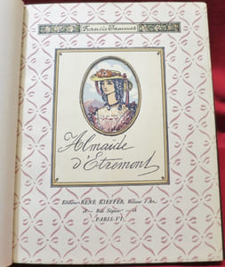 Almaïde d'Etremont, par Francis Jammes. Illustrations en couleurs de J.-B. VETTINER