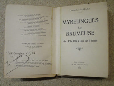 Myrelingues la Brumeuse ou l'an 1536 à Lion (Lyon) sur le Rosne.