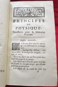 Principes de Physique, Rapportés à Médecine pratique, Et autres Traités de cet Art. Par M. CHAMBON, cy-devant premier Médecin de Jean Soieski, Roy de Pologne.