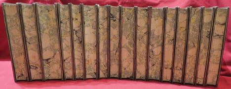 Lycée ou Cours de Littérature Ancienne et Moderne ; par J.F. LA HARPE (16 volumes).. LA HARPE, Jean François de (Delharpe).