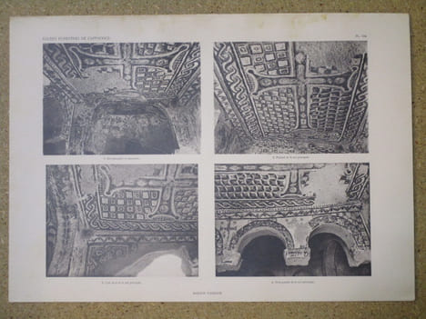 Une nouvelle province de l'art byzantin : les églises rupestres de Cappadoce. Planches, troisième album.. DE JERPHANION Guillaume