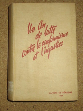 REALISME : du N°1 (samedi 11 décembre 1948) au N°26 (15 janvier 1950).. undefined
