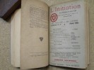 L'INITIATION, revue philosophique des Hautes Etudes. N°4 (janvier 1908), N°5 (février 1908) et N°6 (mars 1908).. PAPUS (sous la direction de)