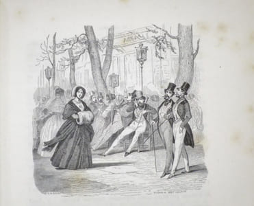 La Grande Ville Nouveau Tableau de Paris Comique, Critique et Philosophique par MM. PAUL DE KOCK, BALZAC, DUMAS, SOULIE, GOZLAN, BRIFFAULT, OURLIAC, E.GUINOT, H. MONNIER, etc. Illustrations de GAVARNI, VICTOR ADAM, DAUMIER, D'AUBIGNY, H. EMY, TRAVIES, BOULANGER, HENRI MONNIER et THENOT (2 volumes).