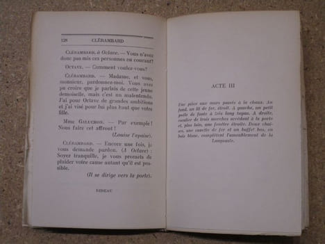 Clérambard, pièce en quatre actes.. AYME Marcel