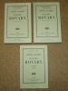 Madame Bovary (3 volumes).. FLAUBERT Gustave