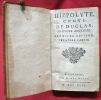 Hippolyte, comte de Duglas, Histoire Angloise (anglaise). Dernière Edition.. D'AULNOY, Marie-Catherine.