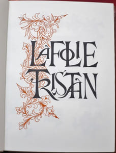 La Folie Tristan. Poème Légendaire du XIIe Siècle. Illustrations de André Hubert.