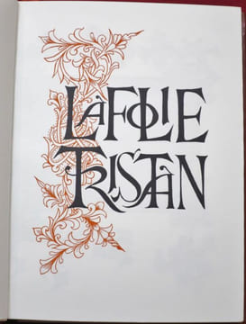 La Folie Tristan. Poème Légendaire du XIIe Siècle. Illustrations de André Hubert.. Anonyme (Illustrations de André HUBERT).