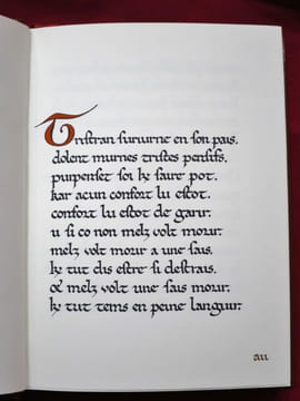 La Folie Tristan. Poème Légendaire du XIIe Siècle. Illustrations de André Hubert.. Anonyme (Illustrations de André HUBERT).