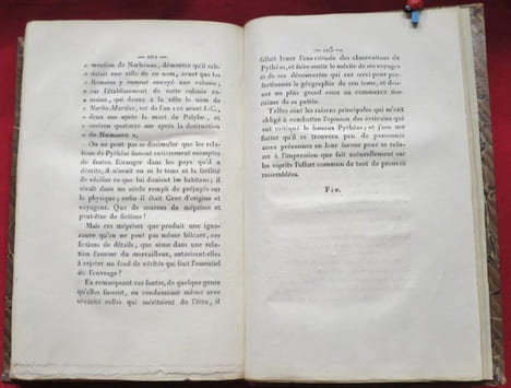 Mémoires pour servir à l'Histoire des VOYAGES MARITIMES des Anciens Navigateurs de Marseille, Par M.D.A. AZUNI.. AZUNI, Dominique Albert.