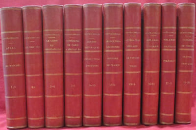 Oeuvres de CHATEAUBRIAND (10 volumes).
