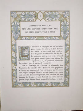 La Femme et le Pantin. Roman Espagnol. Illustrations de P. ROÏG, Décoration de RIOM.. LOUYS, Pierre (ou Chrysis ou Peter Lewys ou Pibrac) - P. ROÏG - ...