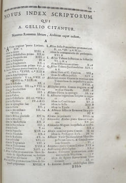 Auli Gellii Noctes Atticae (Les Nuits attiques). Interpretatione et notis illustravit Jacobus Proust & Soc. Jesu. Jussu Christianissimi Regis Ad Usum ...