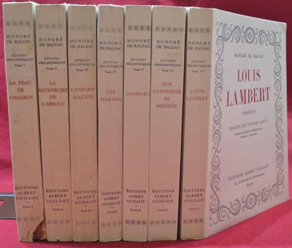 Oeuvres complètesScènes de la vie Militaire : Les Chouans, (1 volume)Scènes de la vie de Campagne : Les Paysans - Le Curé de Village - Le Médecin de ...