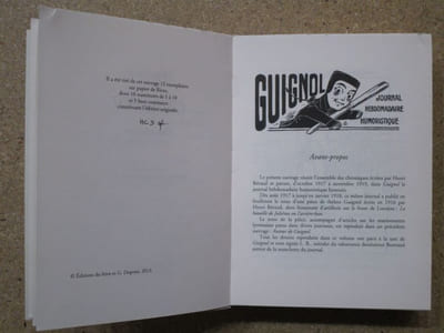 Guignol : chroniques 1917-1919.