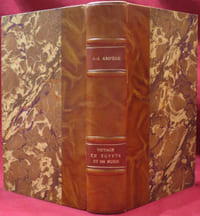 Voyage en Egypte et en Nubie. Par J.-J. Ampère, de l'Académie Française, de l'Académie des Inscriptions de l'Académie d'Archéologique de Rome de la Crusca, etc. etc.