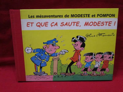 Les mésaventures de Modeste et Pompon, et que ça saute, Modeste!