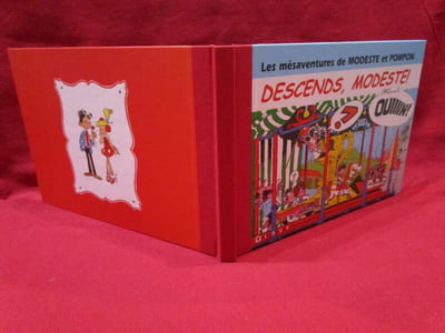 Les mésaventures de Modeste et Pompon, descends, Modeste!