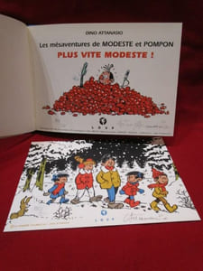 Les mésaventures de Modeste et Pompon, plus vite Modeste!