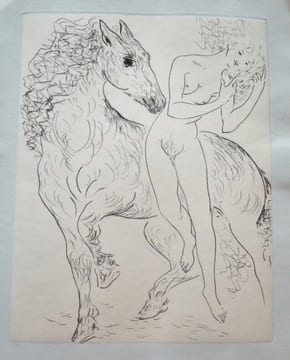 Ombre de mon amour. Poèmes illustrés de douze pointes sèches originales de Vertès.. APOLLINAIRE - VERTES.