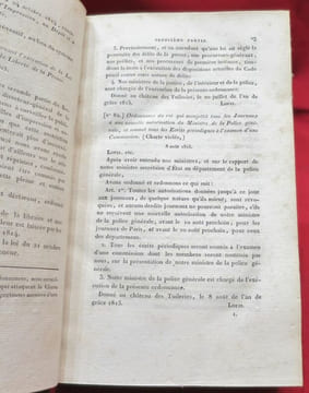 Constitutions de la Nation Française, avec un essai de Traité historique et politique sur la Charte, et un Recueil de pièces corrélatives ; Par le ...