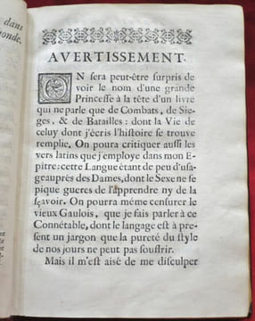 Memoires contenant la vie de Bertrand Du Guesclin, Connetable de France, qui par sa valeur à retably un Prince Catholique dans ses Etats. Où l'on ...