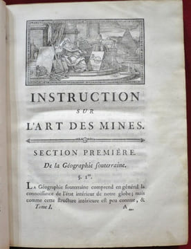Traité sur la Science de l'Exploitation des Mines, par Théorie et Pratique, avec un discours sur les principes des finances, fait pour l'Académie ...