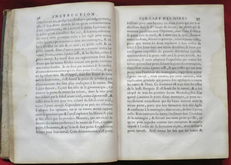 Traité sur la Science de l'Exploitation des Mines, par Théorie et Pratique, avec un discours sur les principes des finances, fait pour l'Académie ...