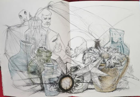 Le Chant du Monde. Raymond Carrance illustre de dix-sept burins originaux gravés sur cuivre tirés en couleurs, à la Poupée "Le Chant du Monde" de Jean ...
