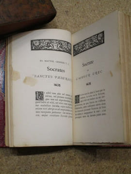 Socrate et l'amour grec : dissertation de Jean-Matthias Gesner, traduite en Français pour la première fois. Texte latin en regard par Alcide Bonneau.. ...