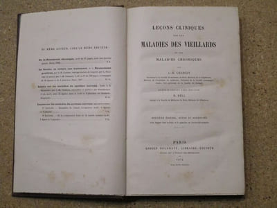 Leçons cliniques sur les maladies des vieillards et les maladies chroniques.