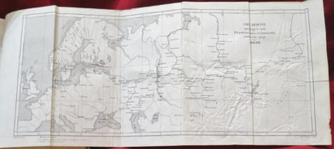 Souvenirs d'un Voyage en Sibérie par Christophe Hansteen, Directeur de l'Observatoire de Christiania. Accompagnés d'une Carte itinéraire dressée par ...