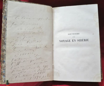 Souvenirs d'un Voyage en Sibérie par Christophe Hansteen, Directeur de l'Observatoire de Christiania. Accompagnés d'une Carte itinéraire dressée par ...