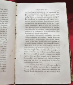 Souvenirs d'un Voyage en Sibérie par Christophe Hansteen, Directeur de l'Observatoire de Christiania. Accompagnés d'une Carte itinéraire dressée par ...