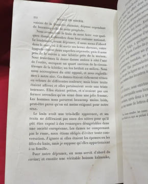 Souvenirs d'un Voyage en Sibérie par Christophe Hansteen, Directeur de l'Observatoire de Christiania. Accompagnés d'une Carte itinéraire dressée par ...