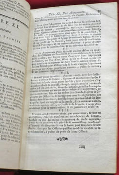 Ordonnance de Louis XIV, roi de France et de Navarre sur le Fait des Eaux et Forests (forets), Donnée à S. Germain en Laye au mois d'Aoüt 1669, Avec ...