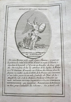 I. Remontrances du Parlement au Roi, du 9 Avril 1753. II. Recueil de pièces dans lesquelles sont établies La Distinction, l'Etendue & les Bornes des ...